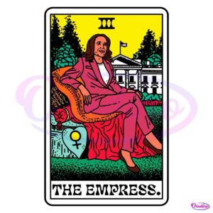 The Empress Kamala Harris Tarot Card SVG