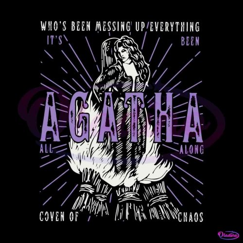 Agatha All Along Coven Of Chaos SVG