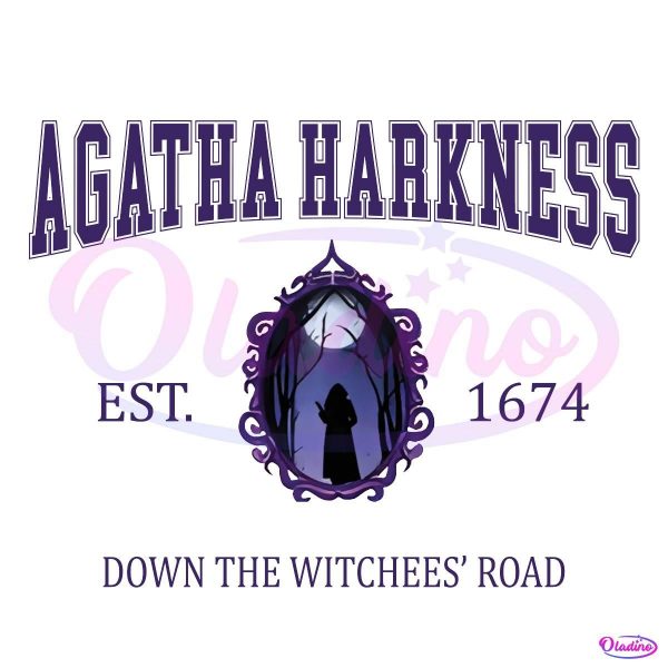 Agatha Harkness Down The Wiches Road PNG