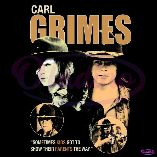 Carl Grimes The Walking Dead Cast PNG