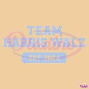 Charming Harris Walz Team Established Nov 24 SVG