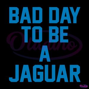 Dan Campbell Bad Day To Be A Jaguar SVG