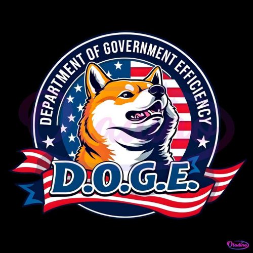 Department Of Government Efficiency Doge Coin PNG