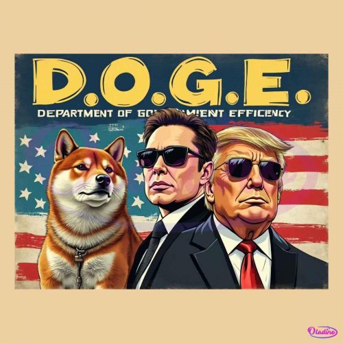 Dept Of Government Efficiency Elon Musk Trump Doge PNG