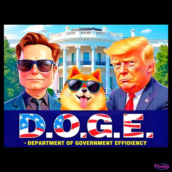 Doge Department Of Government Efficiency 2024 Trump Musk PNG