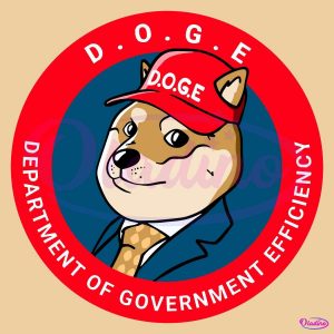 Doge Department Of Government Efficiency SVG