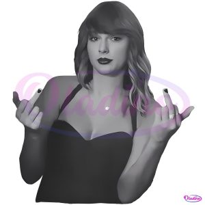 Funny Taylor Swift Middle Finger PNG