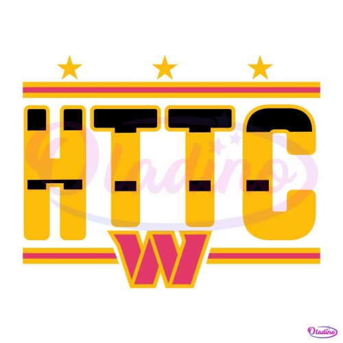 Httc Washington Commanders Football Logo SVG