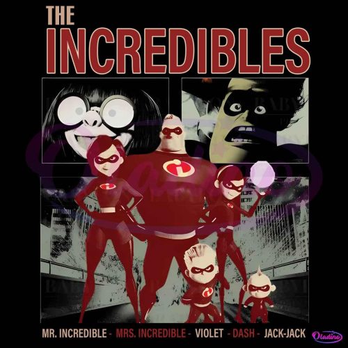 Incredibles The Parr Family Edna Mode And Syndrome PNG