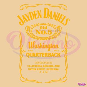 Jayden Daniels Washington Football SVG