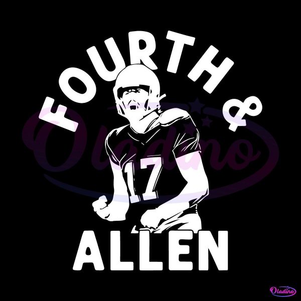 Josh Allen Fourth And Allen PNG