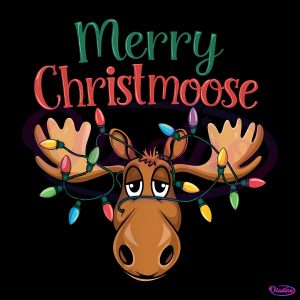 Merry Christmoose Funny Christmas Moose PNG