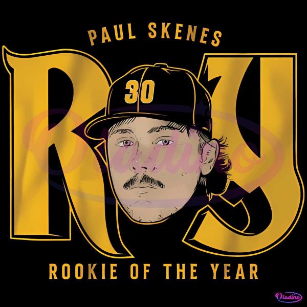 Paul Skenes 30 Rookie Of The Year PNG