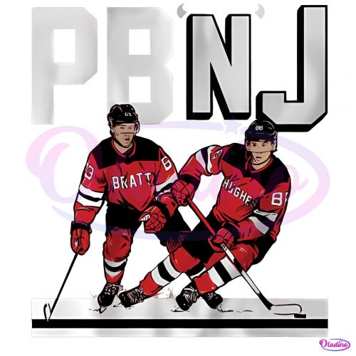 Pb N J Jack Hughes And Jesper Bratt New Jersey Devils PNG