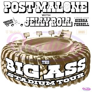 Post Malone With Jelly Roll The Big Ass Stadium Tour PNG