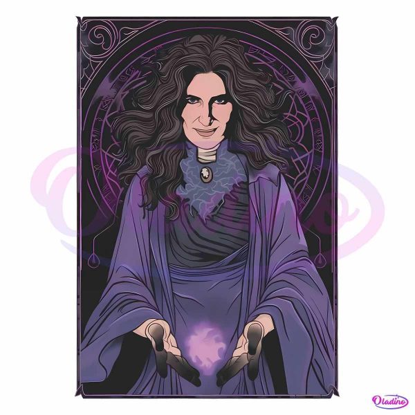 Retro Agatha Harkness Tarot Card Agatha All Along PNG