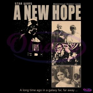 Retro Vintage Disney Star Wars A New Hope PNG