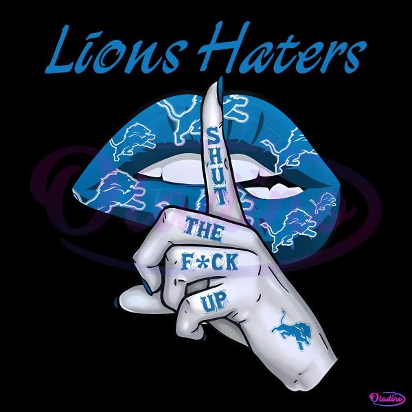 Silence the Detroit Lions Haters with PNG