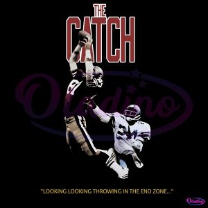 The Catch Dwight Clark San Francisco 49Ers Football PNG