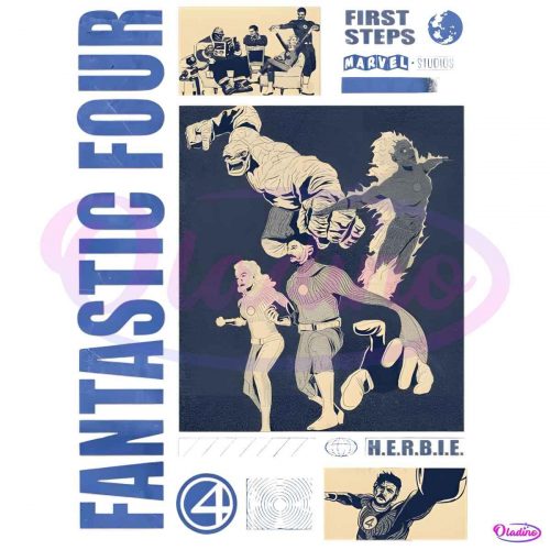 The Fantastic Four First Steps Marvel Superhero PNG