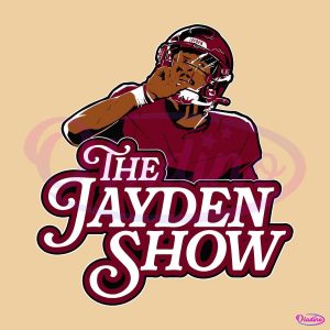 The Jayden Show Jayden Daniels Football Player SVG