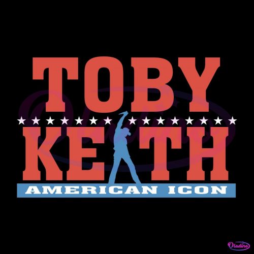 Toby Keith American Icon Country Music SVG