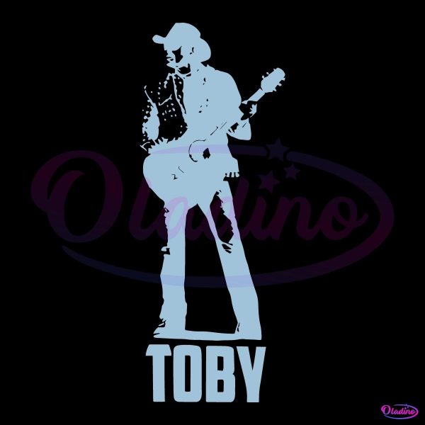 Toby Keith Silhouette Country Music Silhouette SVG