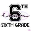 Top Grade 6 Team SVG