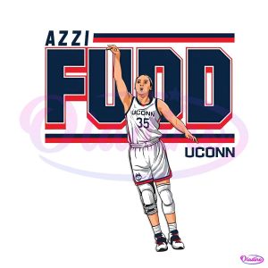 Uconn Huskies 35 Azzi Fudd Womens Basketball PNG