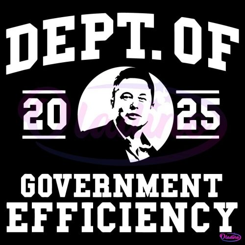 Vintage Dept Of Government Efficiency Elon Musk 2024 SVG