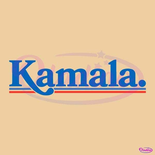 Vintage Kamala for 2024 Presidential Election SVG