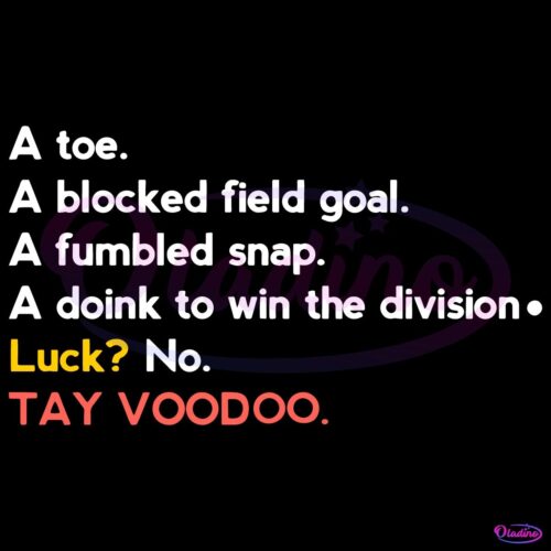 A Toe A Blocked Field Goal Tayvoodoo PNG