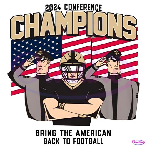 Army Black Knights Football 2024 Conference Champions PNG