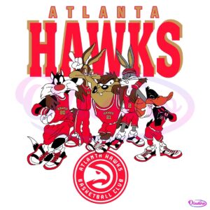 Atlanta Hawks Looney Tunes Nba Basketball SVG