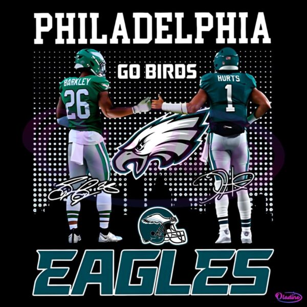 Barkley Hurts Philadelphia Eagles Go Birds PNG