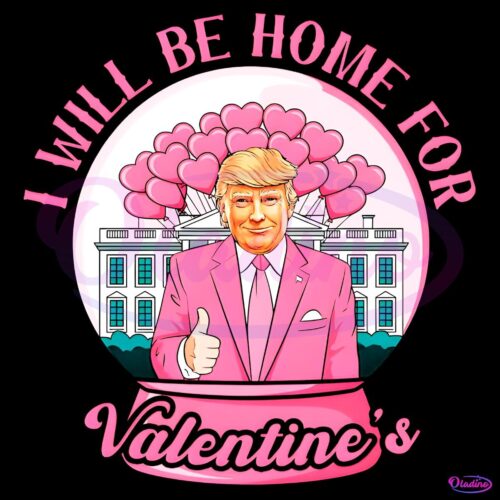 Be My Valentine Trump Edition PNG for Home Decor