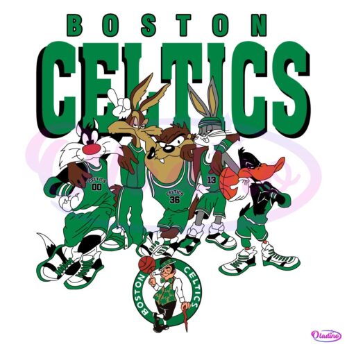 Boston Celtics Looney Tunes Nba Basketball SVG