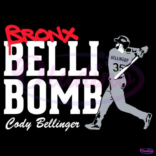 Bronx Belli Bomb Cody Bellinger SVG