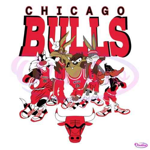 Chicago Bulls Looney Tunes Nba Basketball PNG