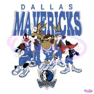 Dallas Mavericks Looney Tunes Nba Basketball SVG