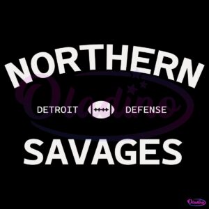 Dan Campbell Northern Savages Detroit Defense SVG