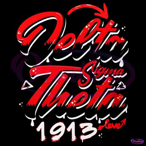 Delta Sigma Theta 1913 Level Up PNG