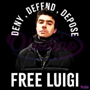 Deny Defend Depose Free Luigi PNG