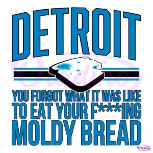 Detroit Lions Football Moldy Bread PNG