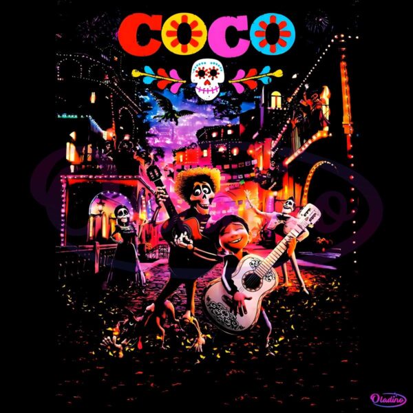 Disney Coco Movie Poster PNG