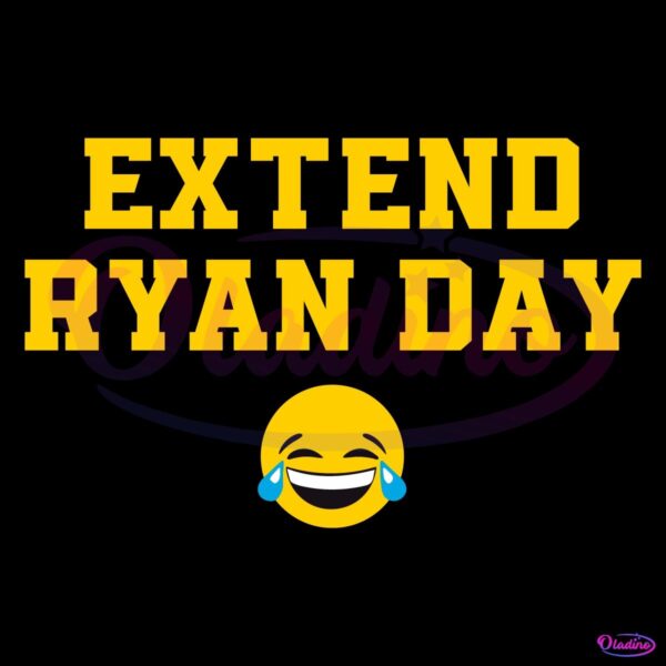 Extend Ryan Day Smiley Face SVG