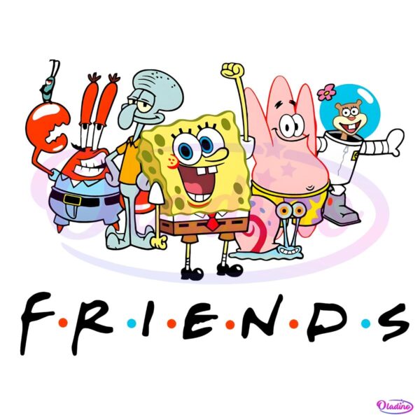 Funny Spongebob And Friends PNG