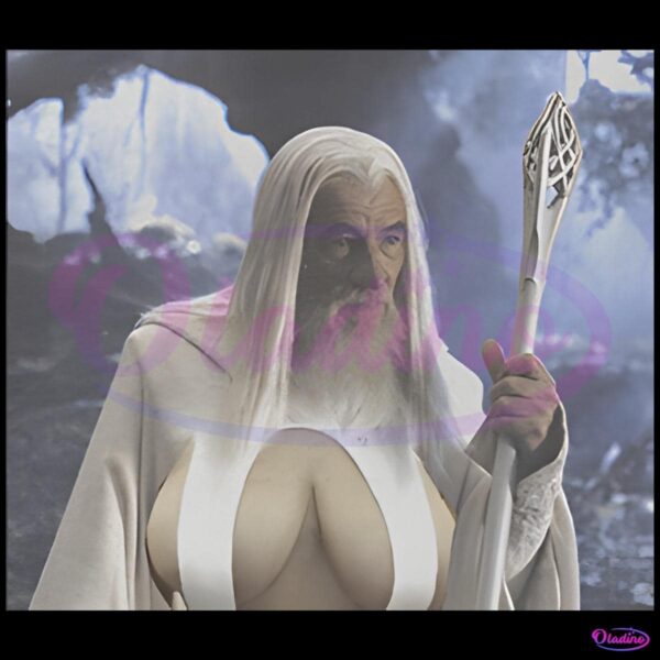 Gandalf Big Naturals Lord Of The Rings Parody PNG