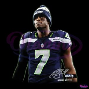 Geno Smith 7 Seattle Seahawks Signature PNG