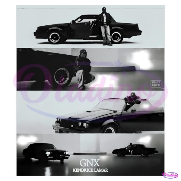 Gnx Kendrick Lamar 2024 Album Poster PNG